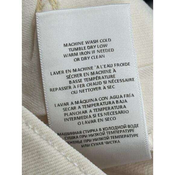 NWT Re/Done Womens Jeans Originals 70's Straight Leg Denim Vintage White Size 31 - Picture 5 of 10